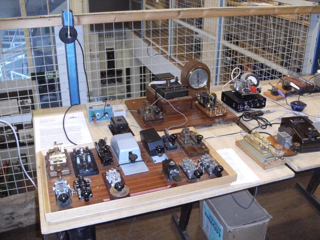 An interesting selection of Morse Keys