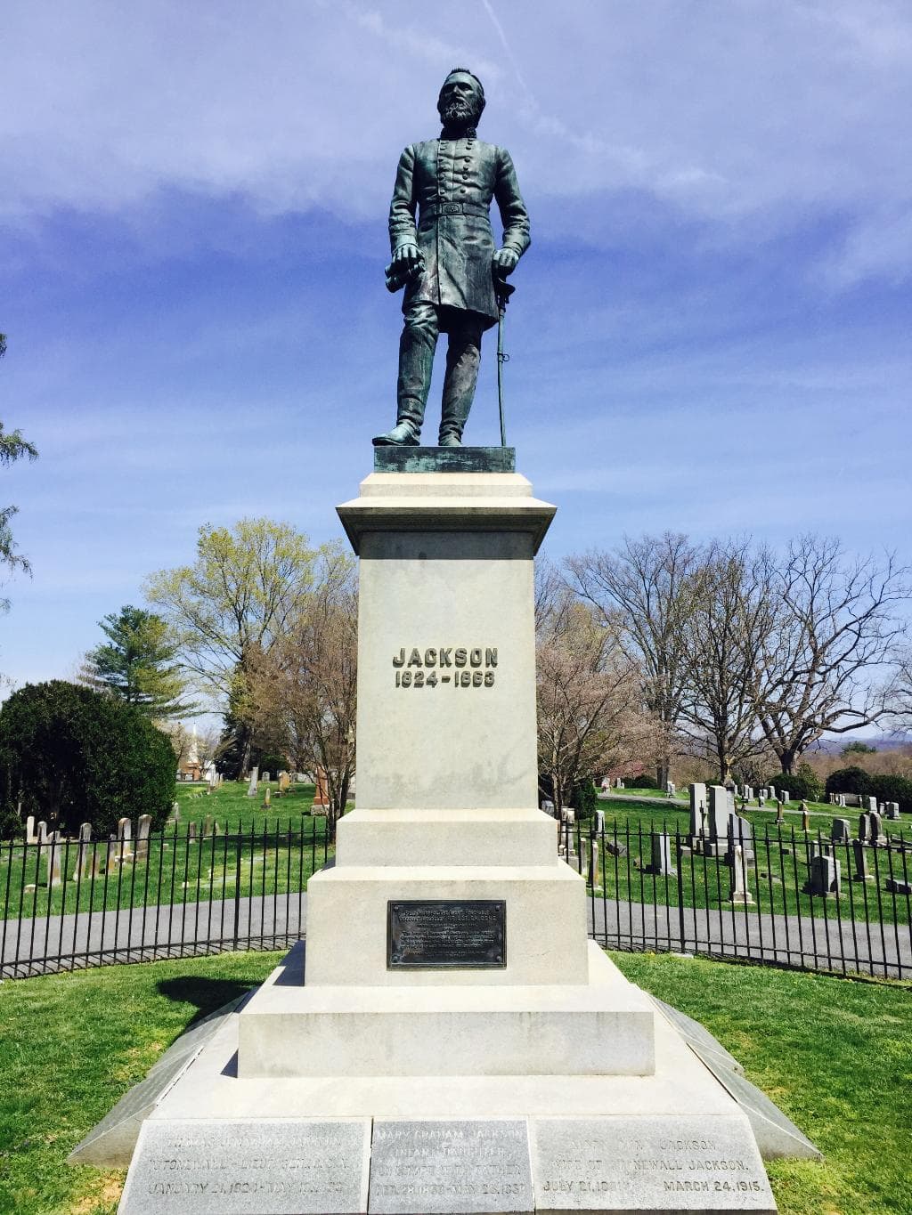 Oak Grove Cemetery Jackson Gravesite