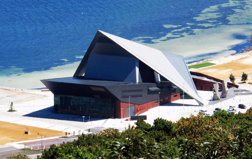 Aerial view of the Albany Entertainment Centre