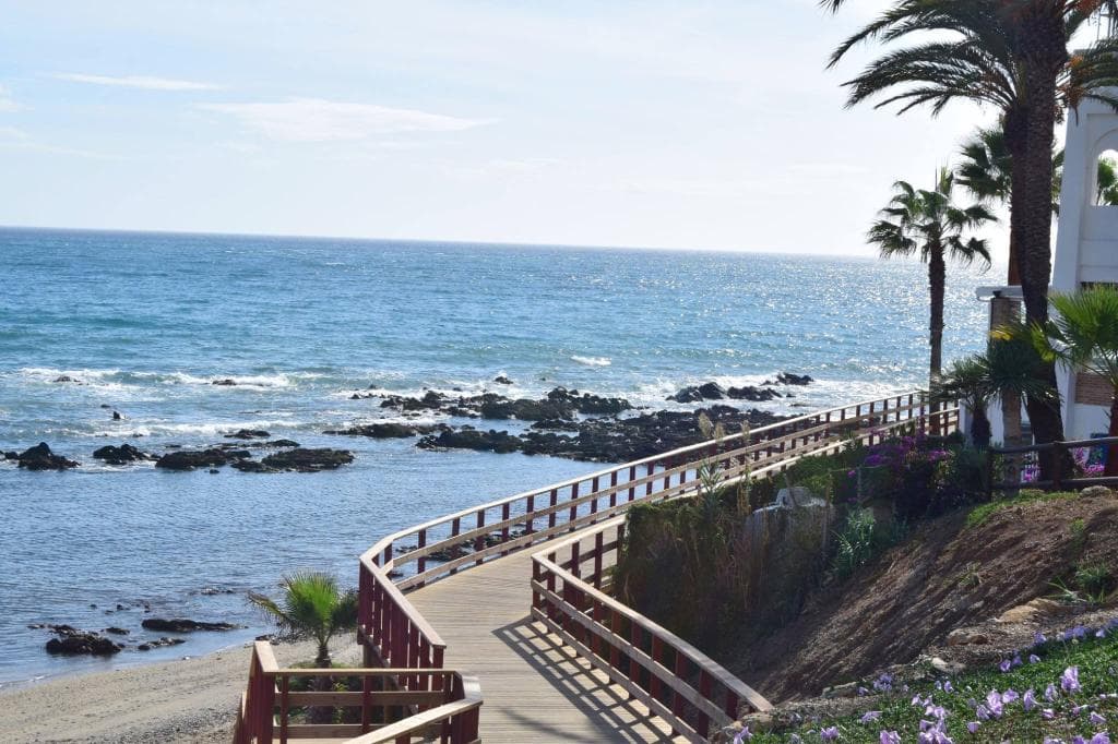 The path that opens up parts of the Mijas Coast line, never available on foot before