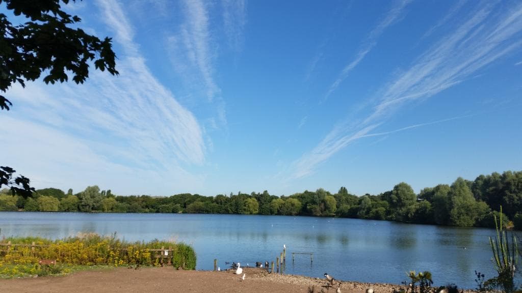 Stunning panorama shot of Westport Lake, taken from the rear of the cycle hire centre in 2015