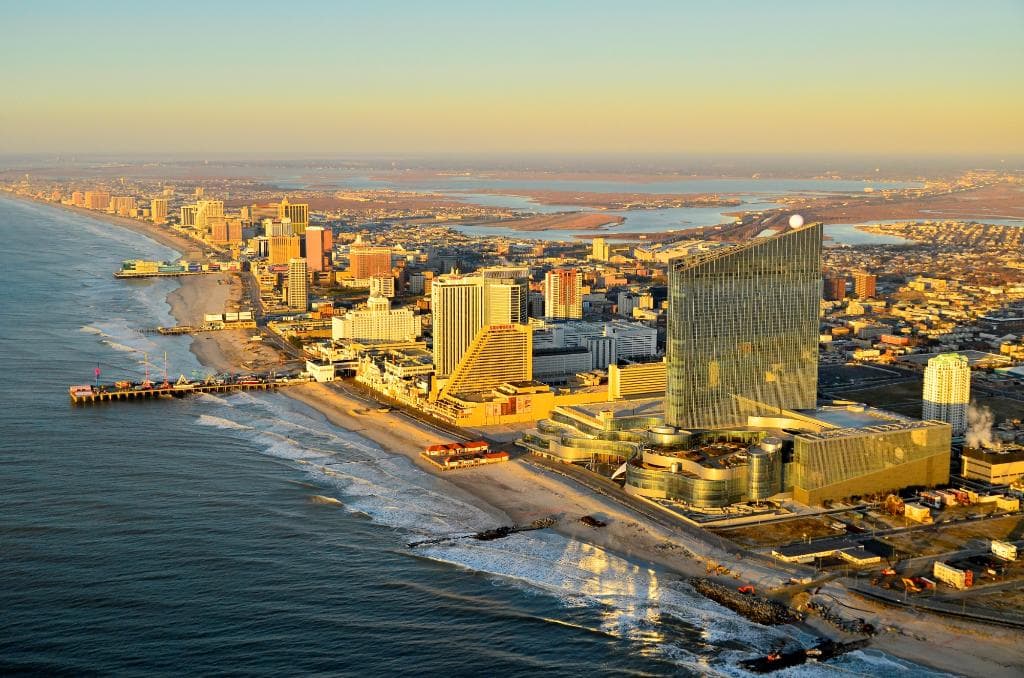 Atlantic City Boardwalk Skyline!