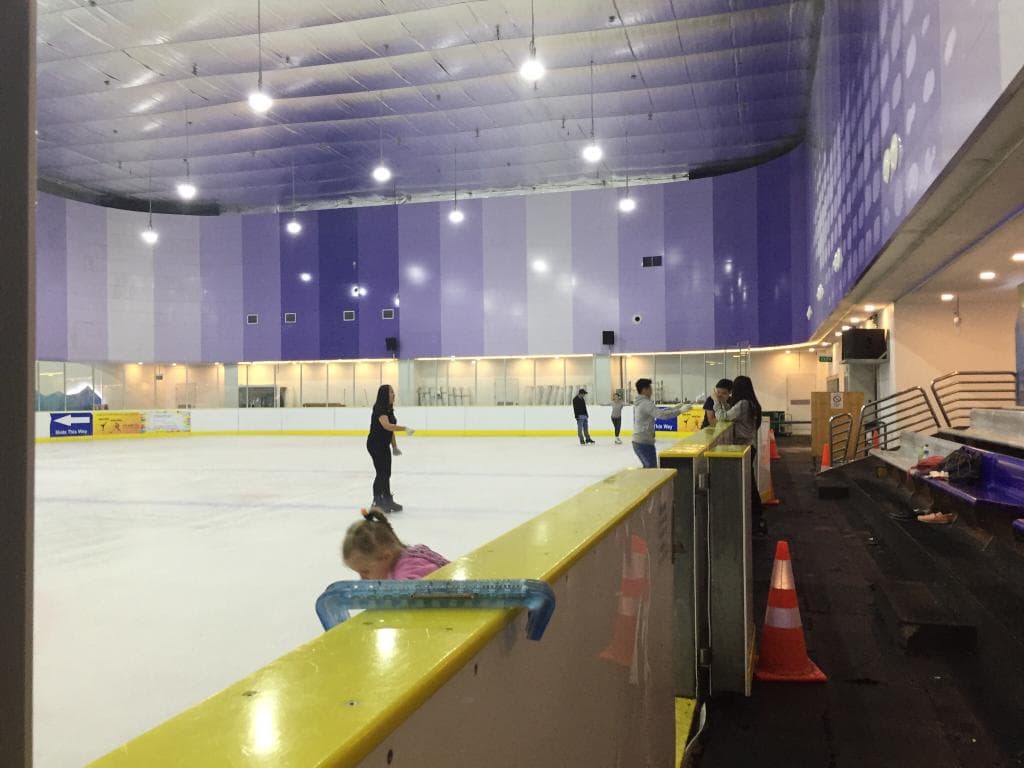 Ice Skating Fun at Kallang Ice World