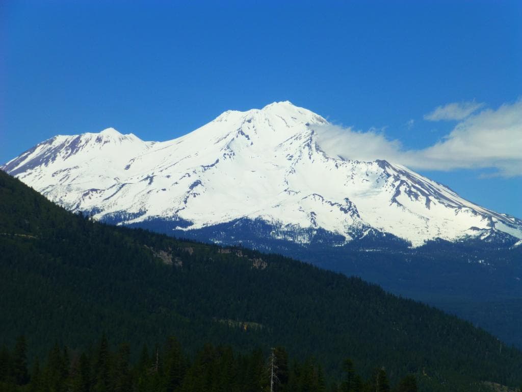view of Mt Shasta