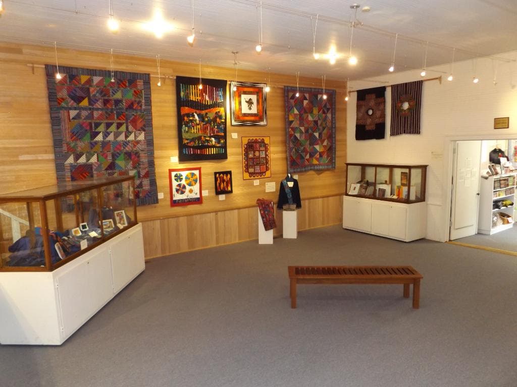 A special exhibit at the Latimer Quilt & Textile Center