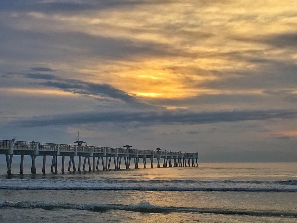 Jax Pier Sun Rise...