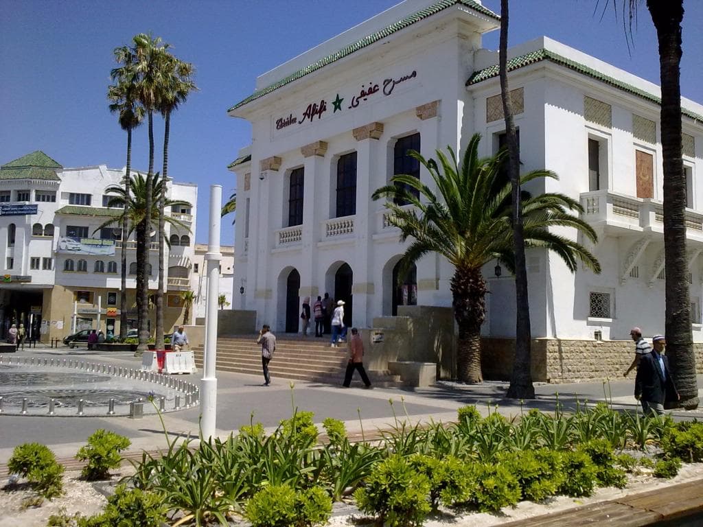 The new theatre square