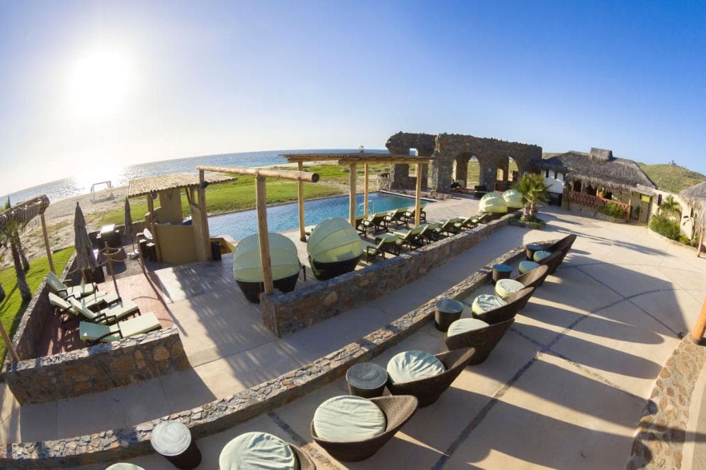 The view at El Faro Beach Club