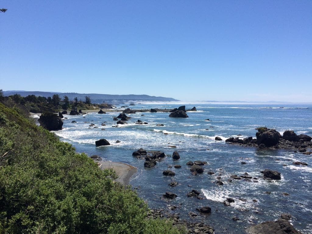 Various views along Pebble Beach Dr. In Crescent City, Ca.!