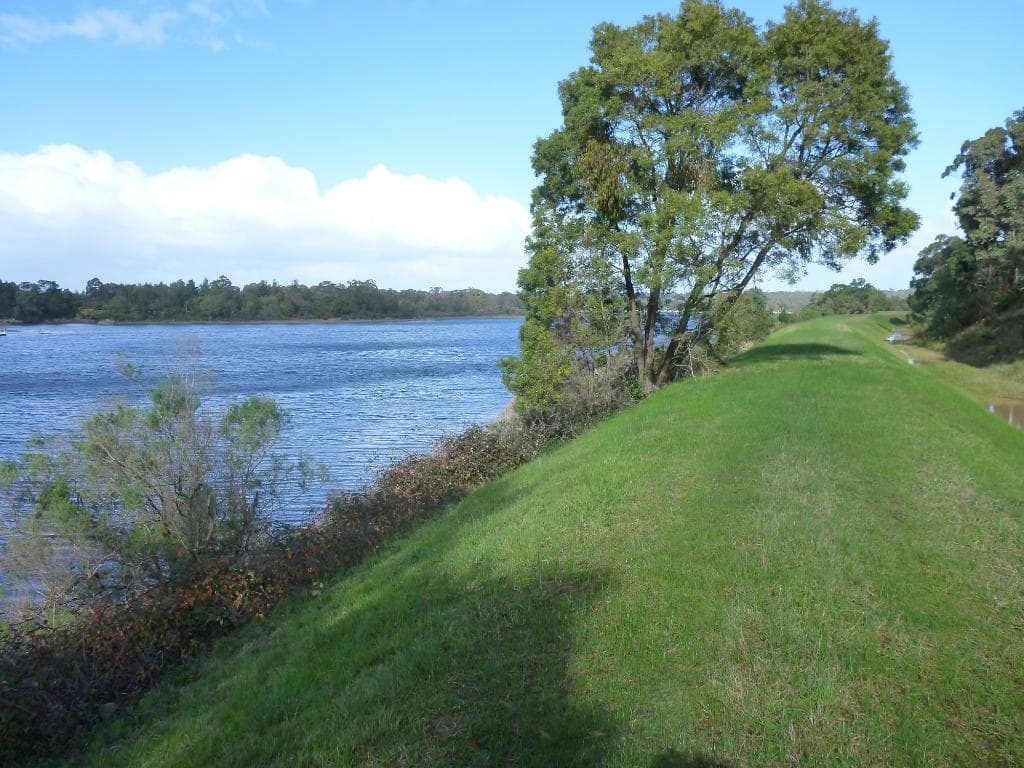 Reservoir and walking track