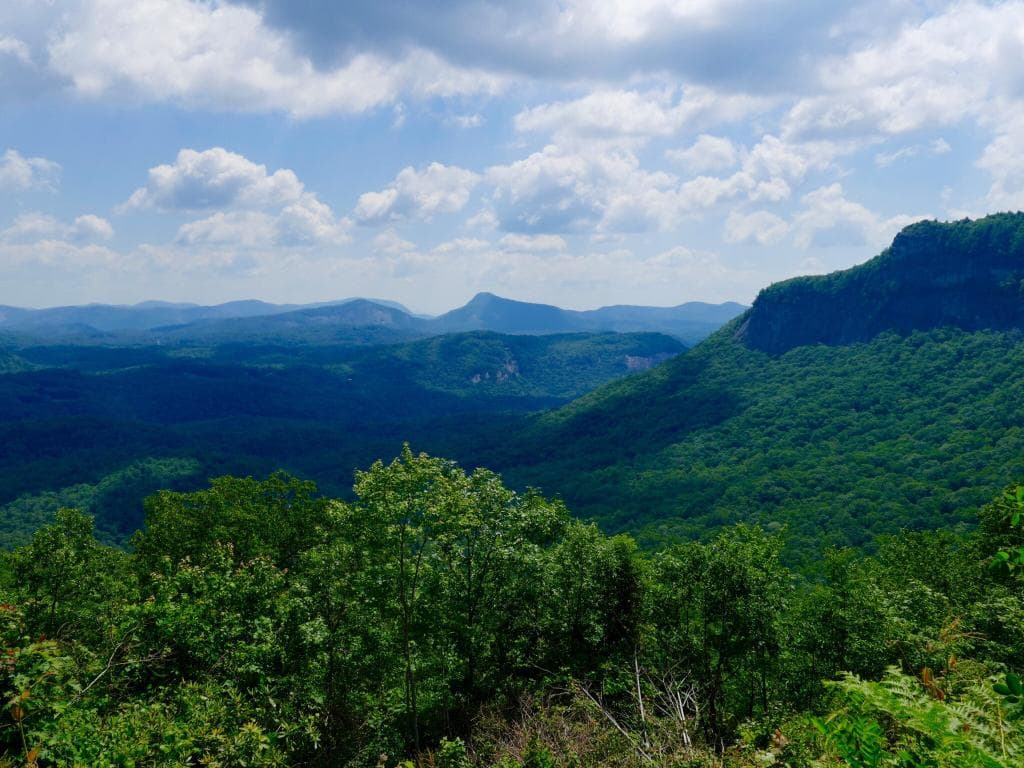 Blue Ridge mountains