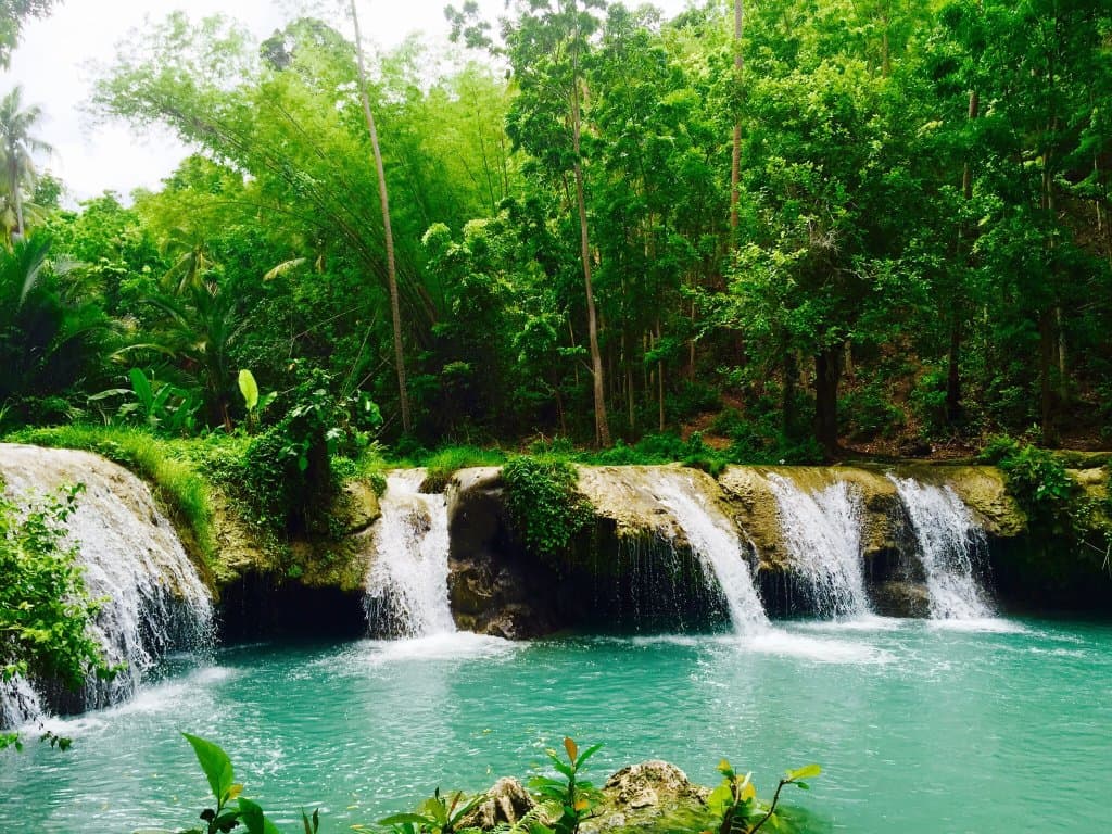 Cambugahay Falls Siquijor Philippines