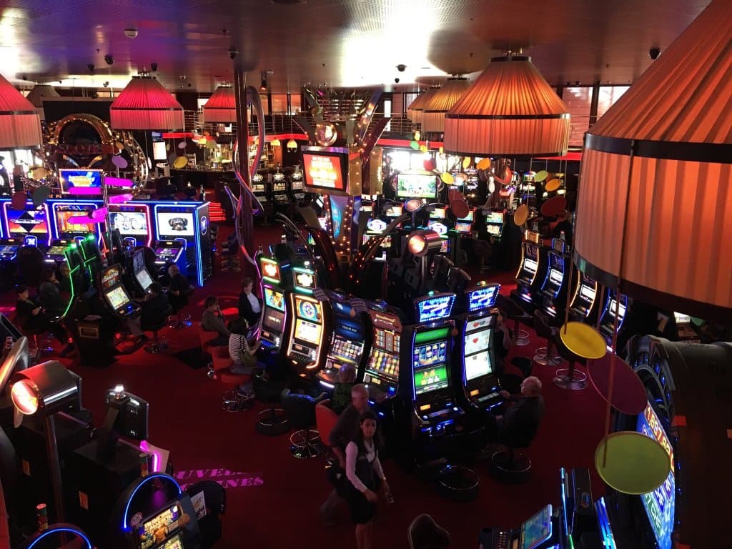 Taken inside and outside the Montreux Casino