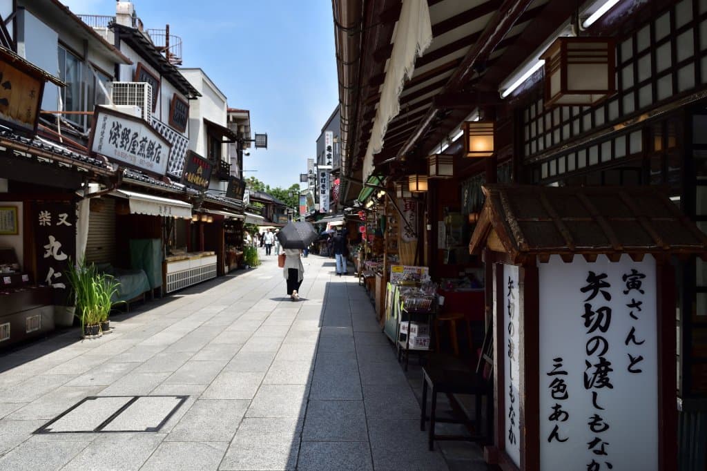 帝釈天参道