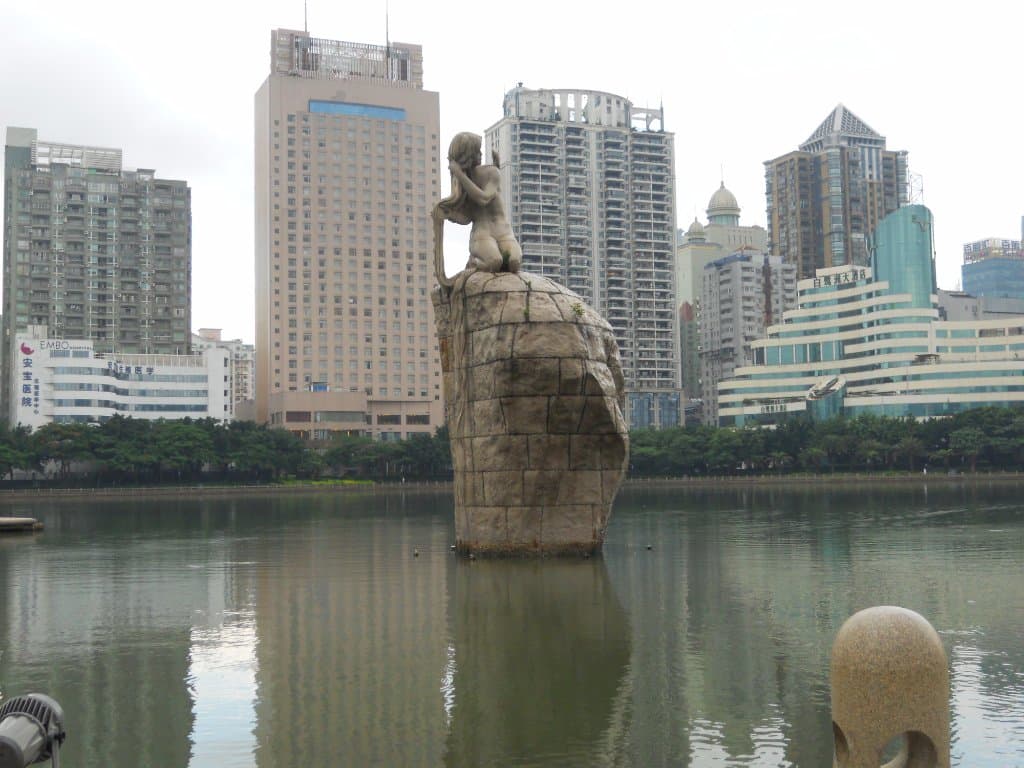 Bailu sculpture