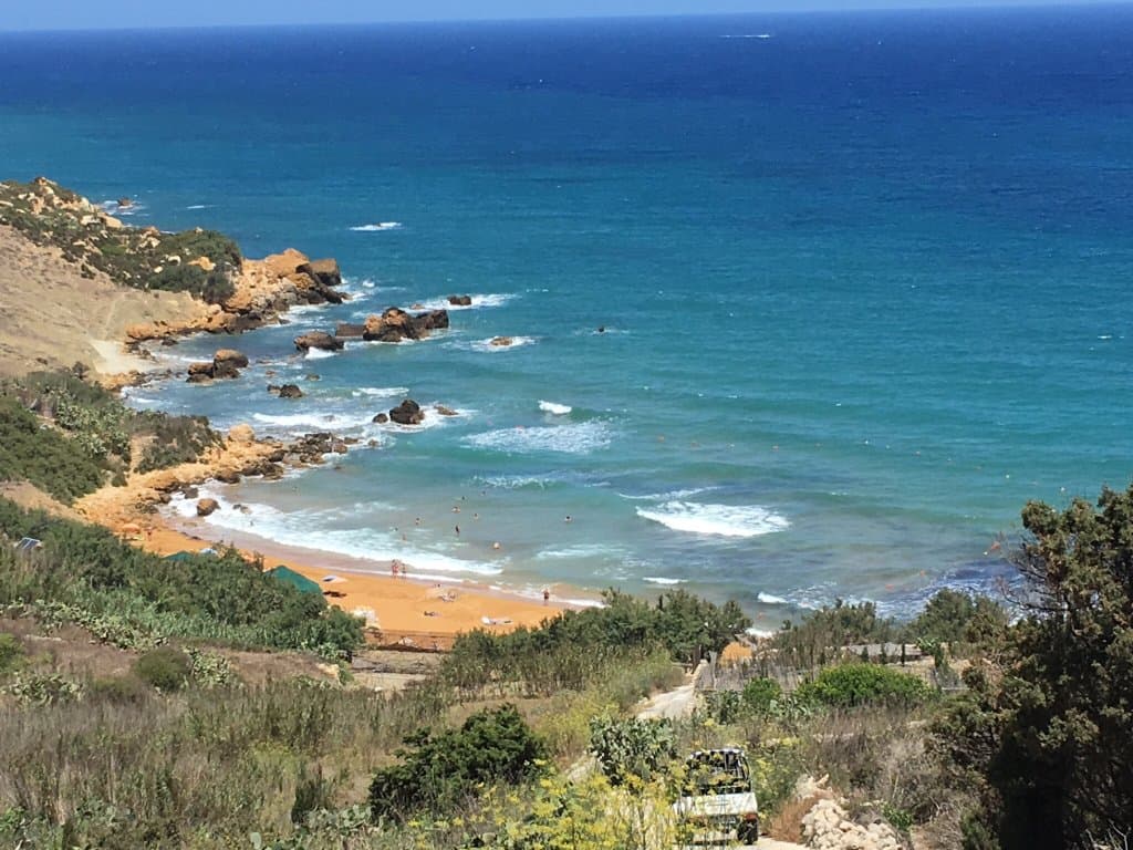 San Blas Bay Gozo Malta