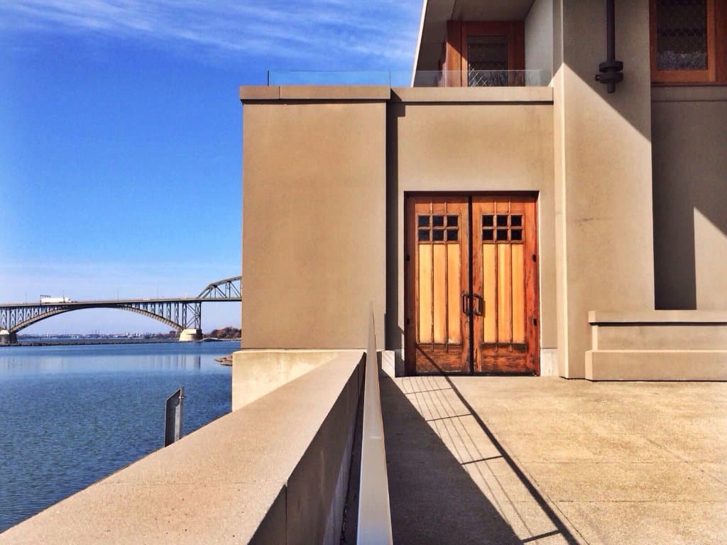 Frank Lloyd Wright's Fontana Boathouse
