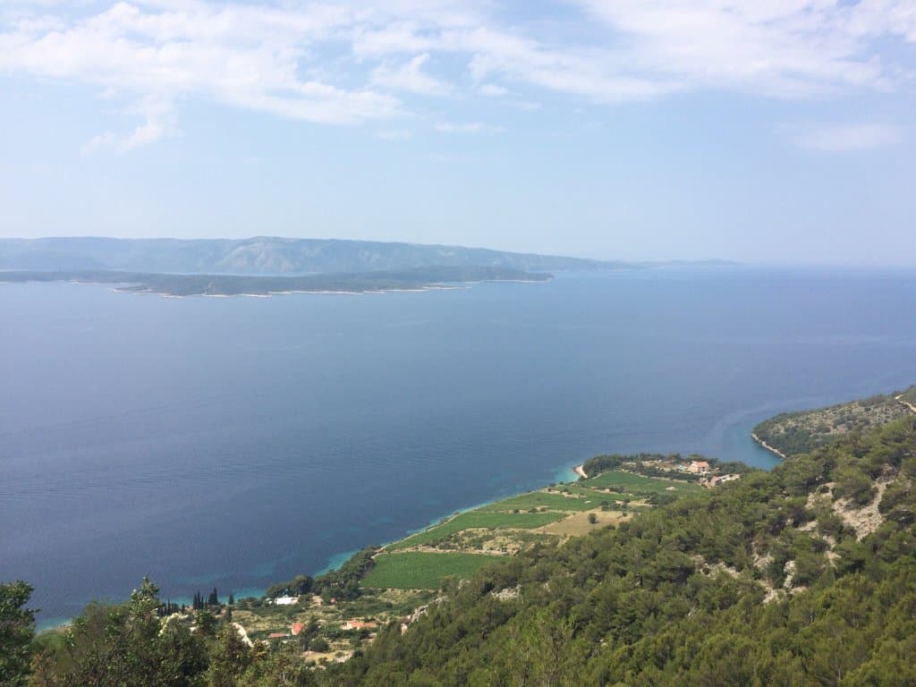 View of coastlines