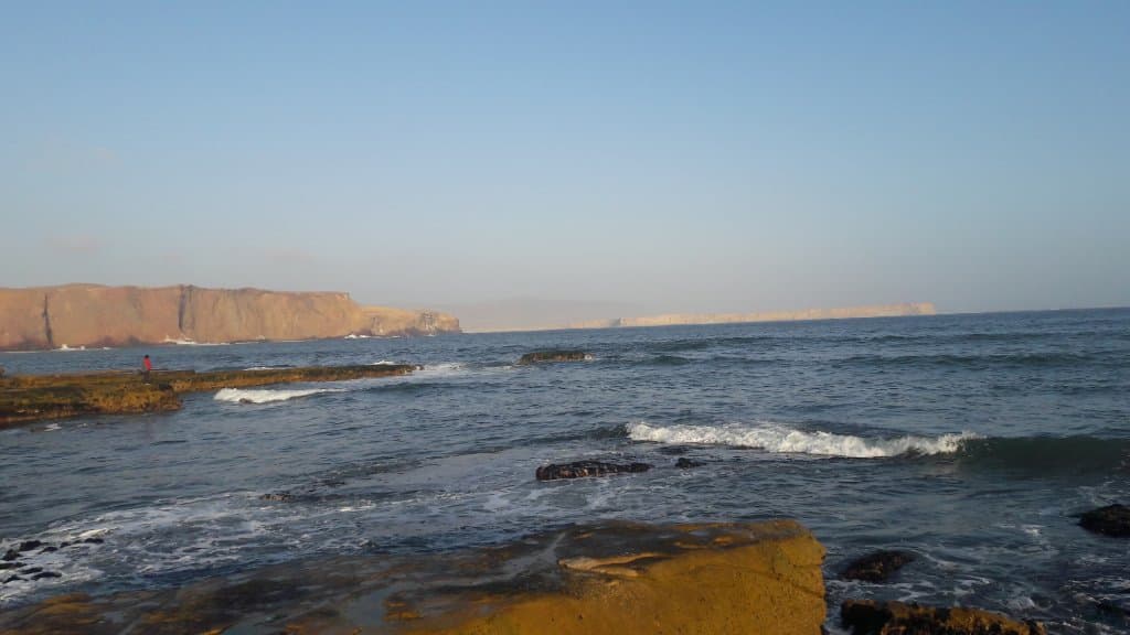 Vista de paredões onde se pode subir e ter melhor visualizacão