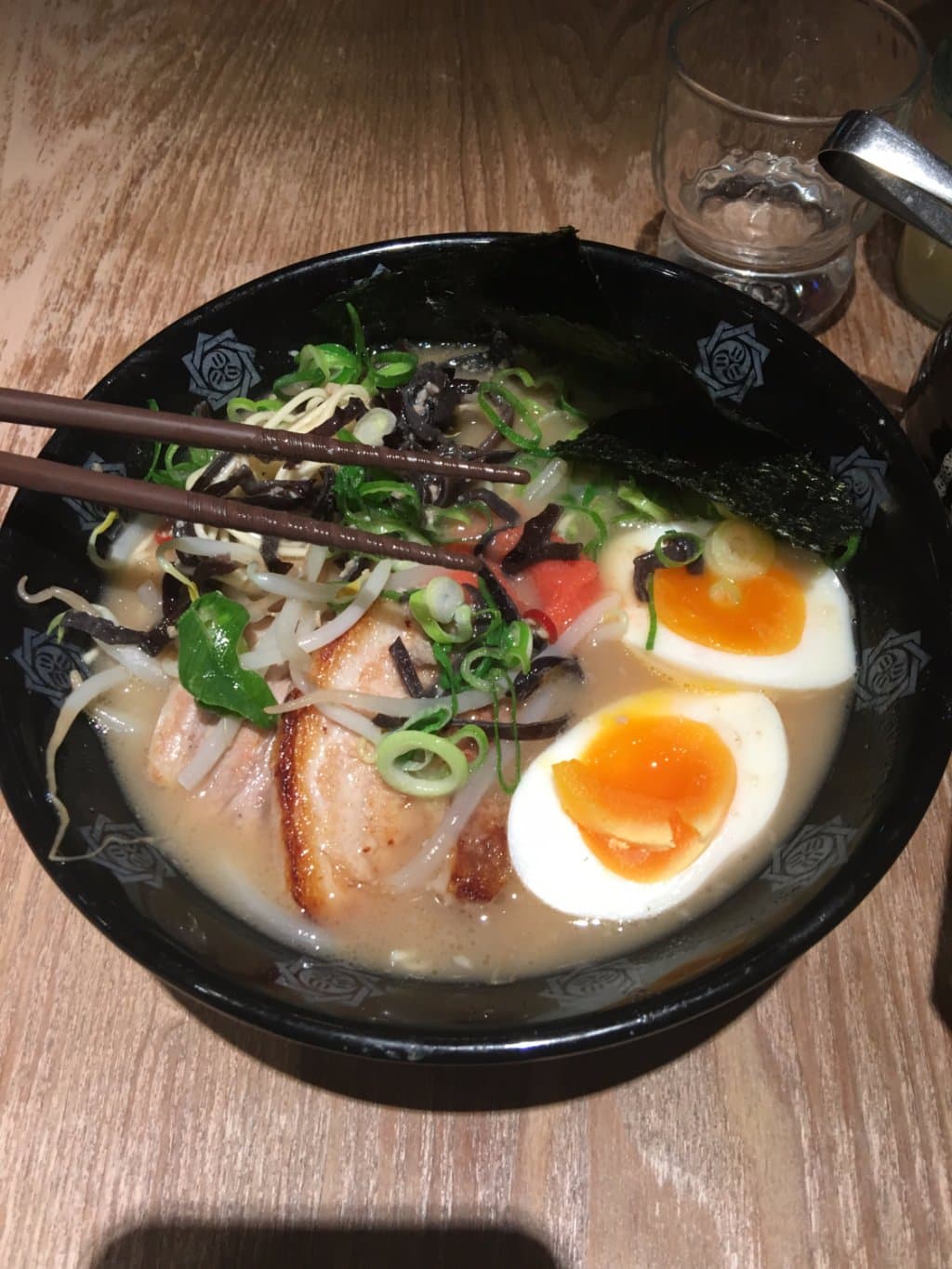 Deluxe Ramen (first option) at Ramen-Setagaya