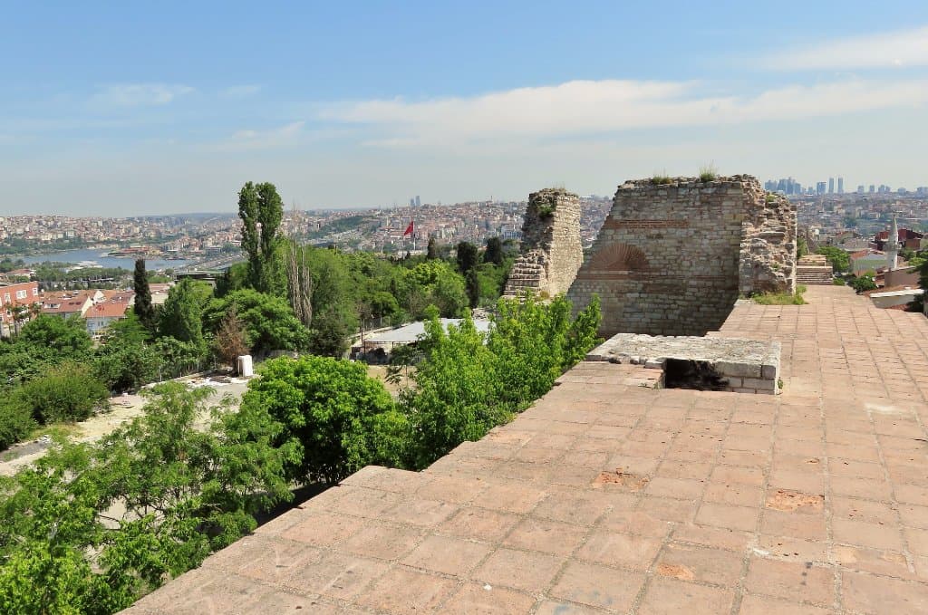 View from top of one part of the wall