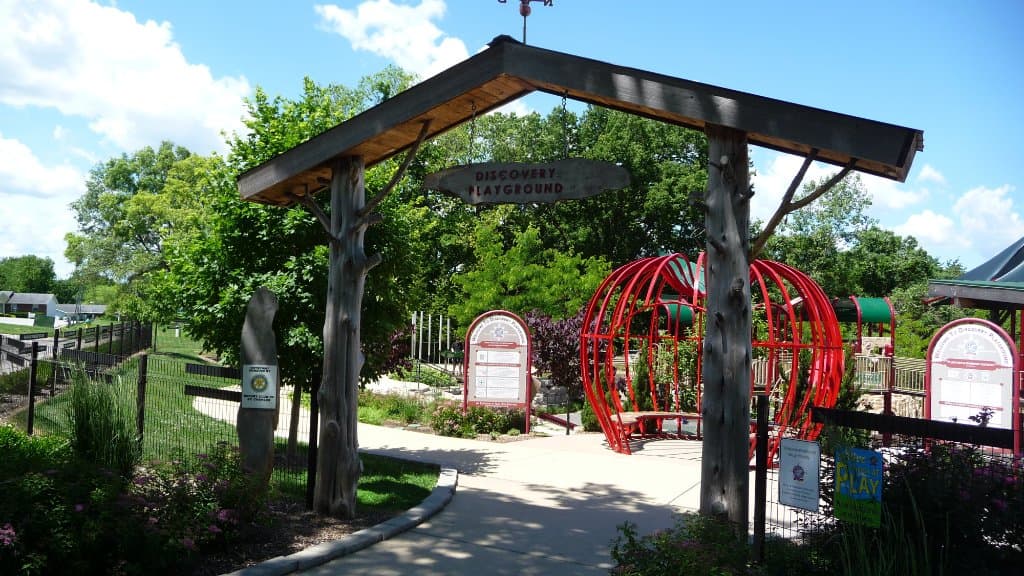 Park entrance.