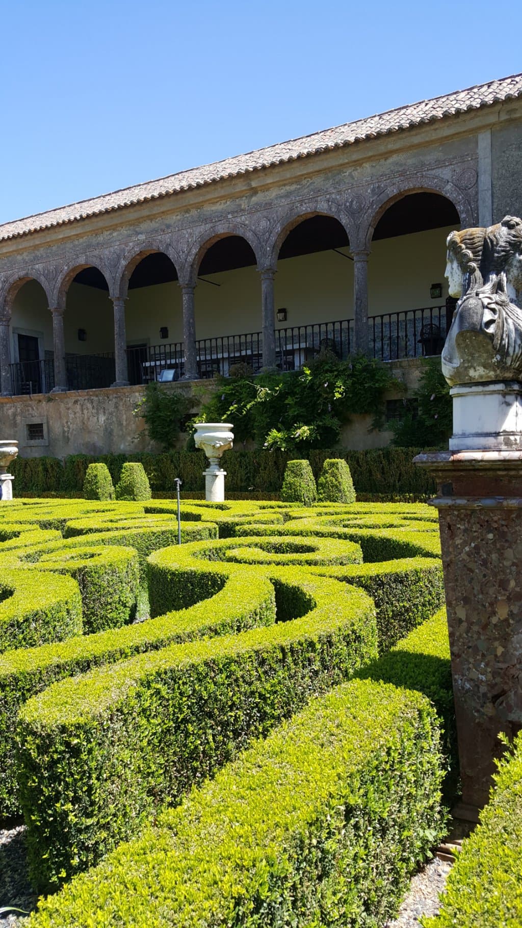 The castle and the gardens