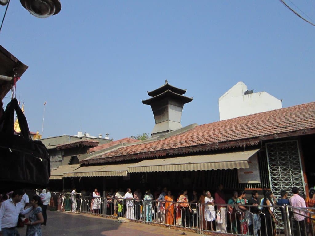 The Dwarkamai, with the Chimney if the famous Dhuni