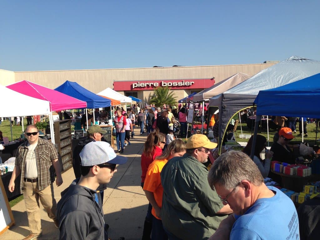 Bossier City Farmers Market. Every Saturday April-Nov 9-2pm.  Free admission & free close parkin