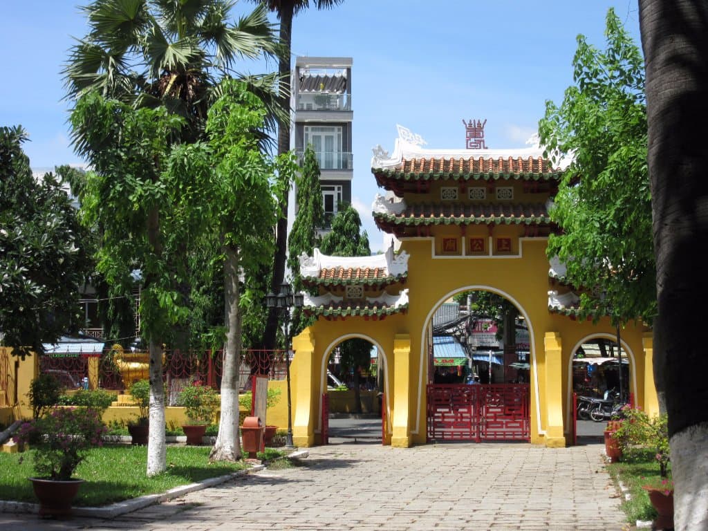 Backside of Entrance