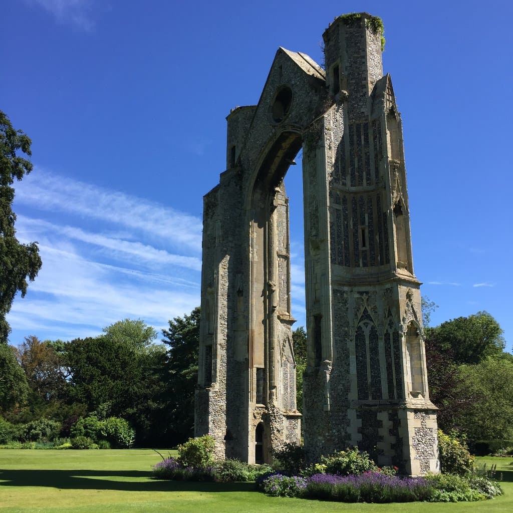 The East Window in glorious North Norfolk sunshine
