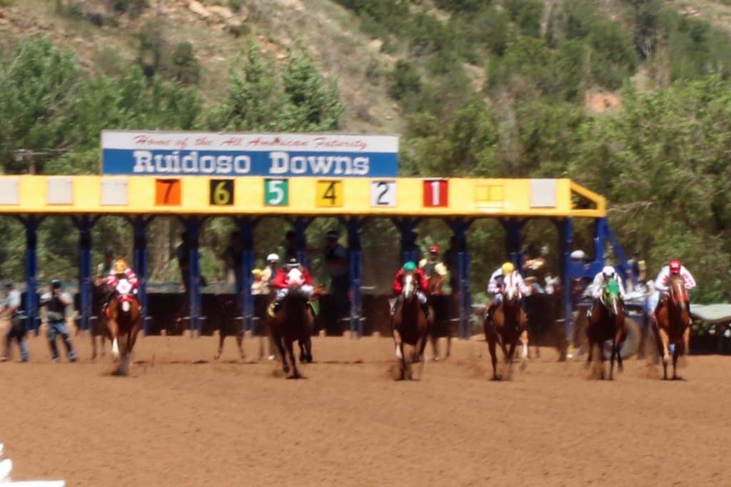 Quarter horse race, sprint 800 yards, 21 seconds