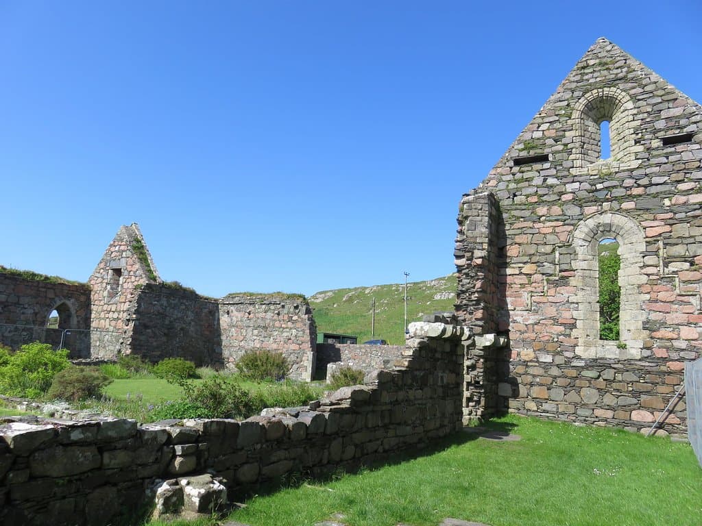 Iona Nunnery remains