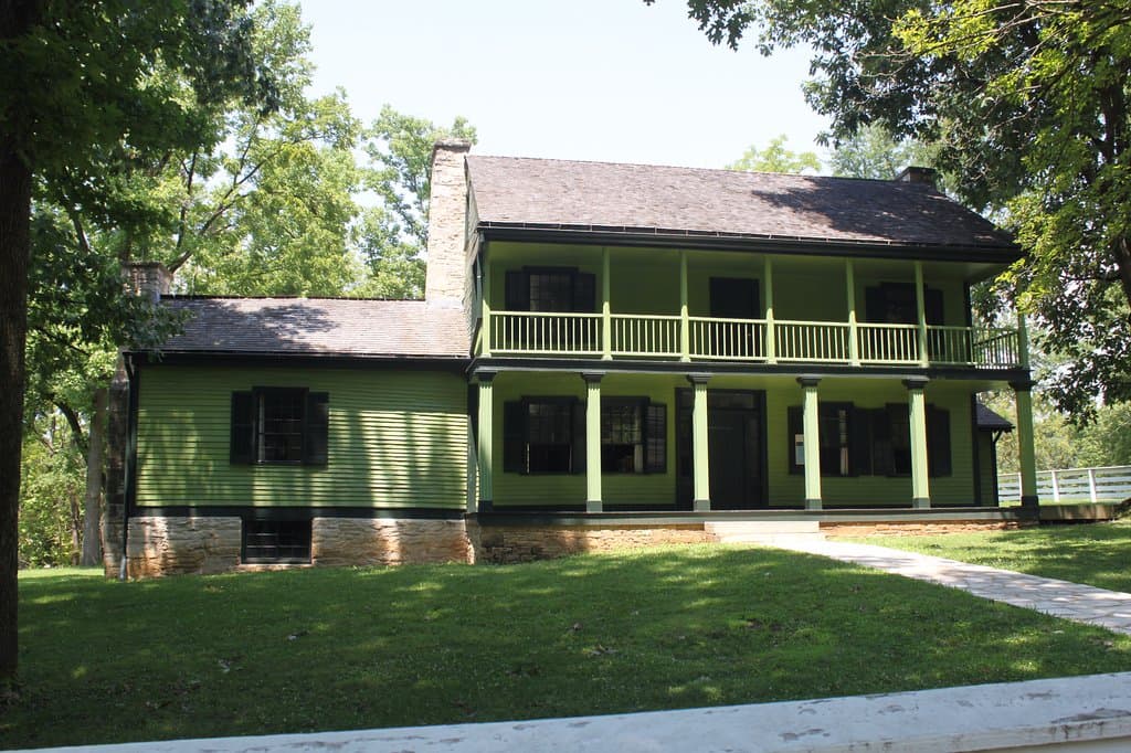 White Haven was U. S. Grants home in Missouri while he was stationed at Jefferson Barracks.