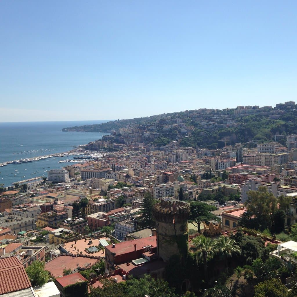 naples , park villa floridiana