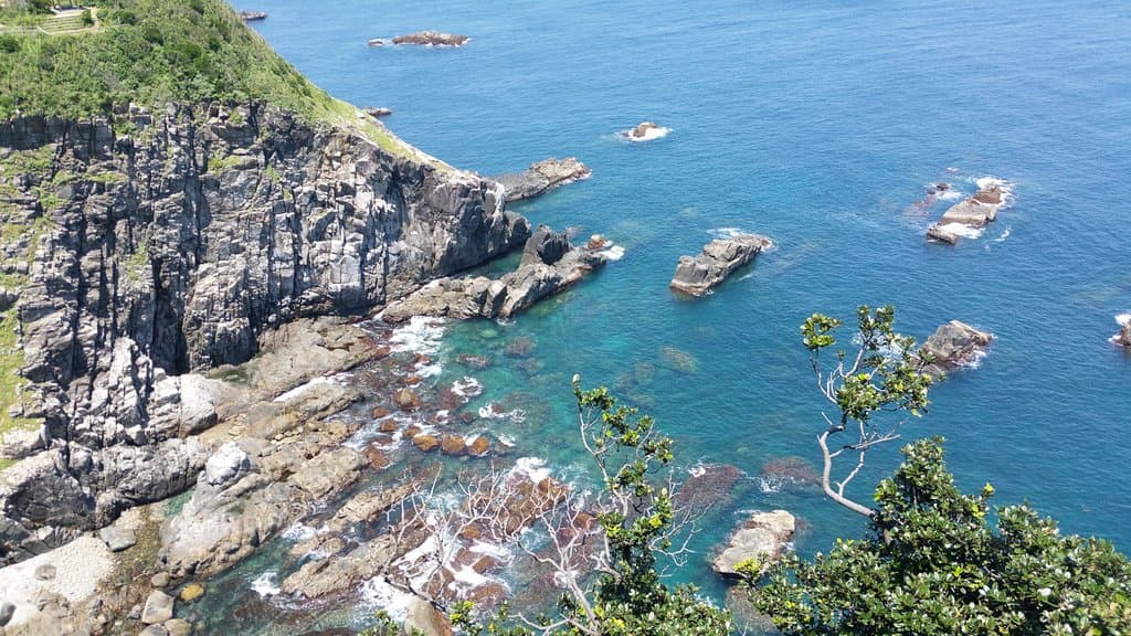 View of the bay from the lookout point
