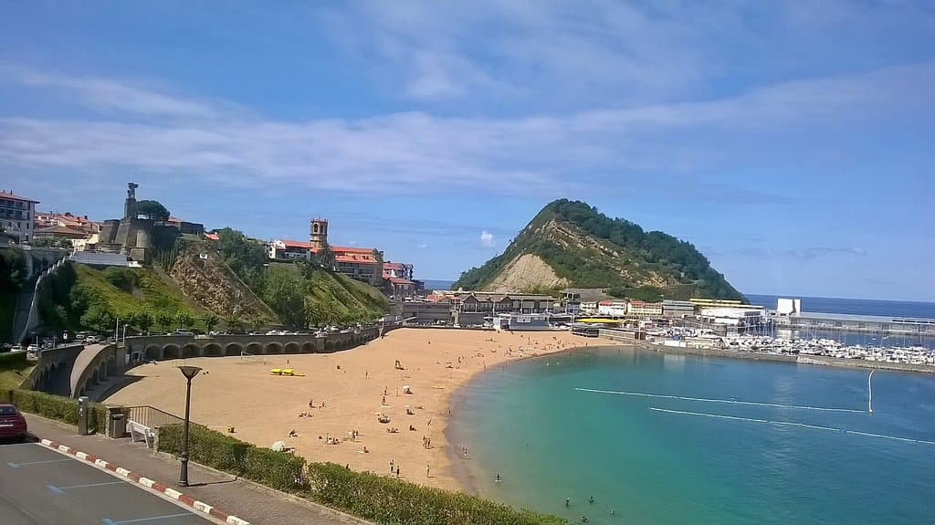 Maravillosa vista de Getaria.