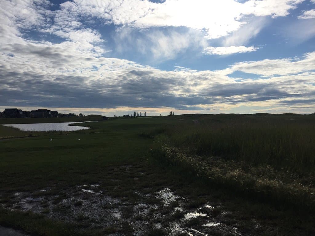 Clubhouse and Hole 1