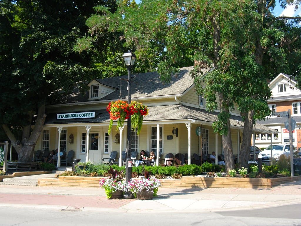 The prettiest little Starbucks I've ever seen