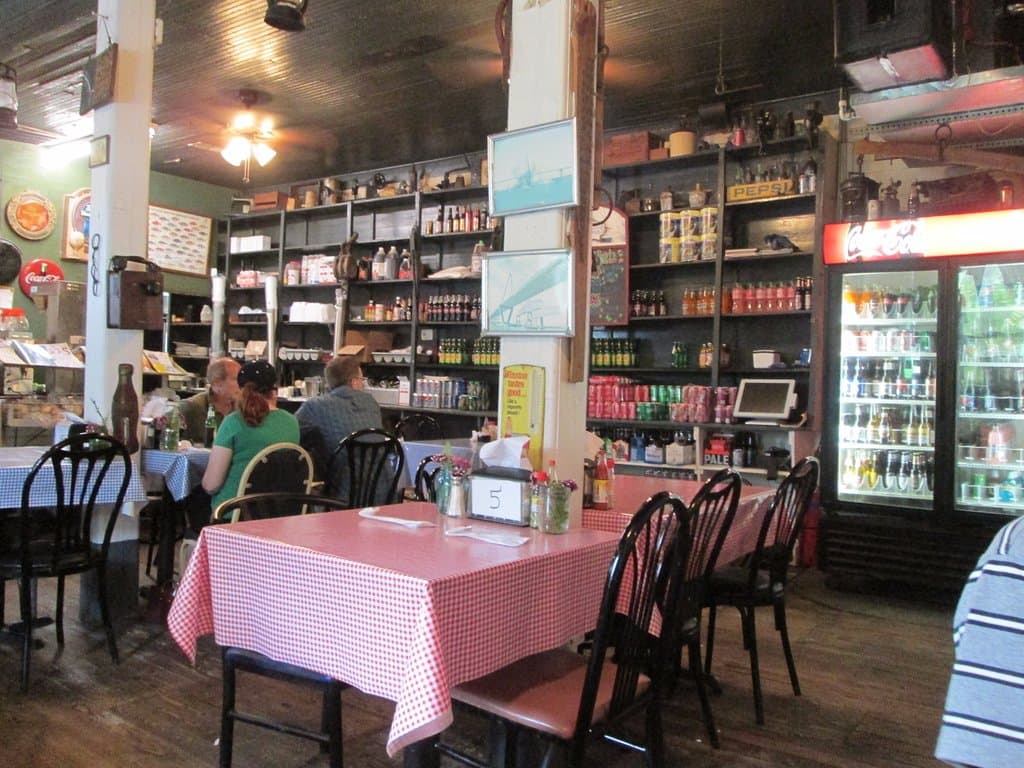The front dining room