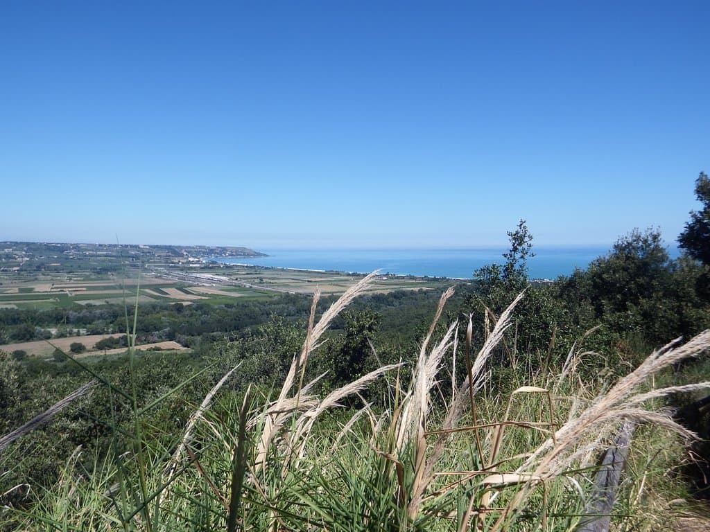 panorama dal sentiero