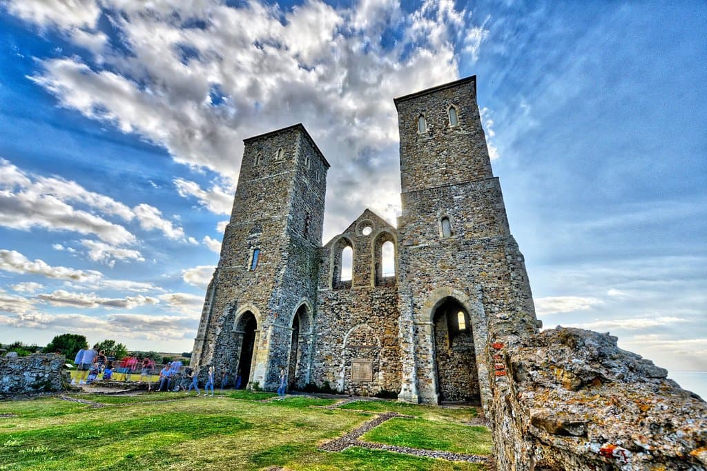 The Sun's Rays surround the Towers