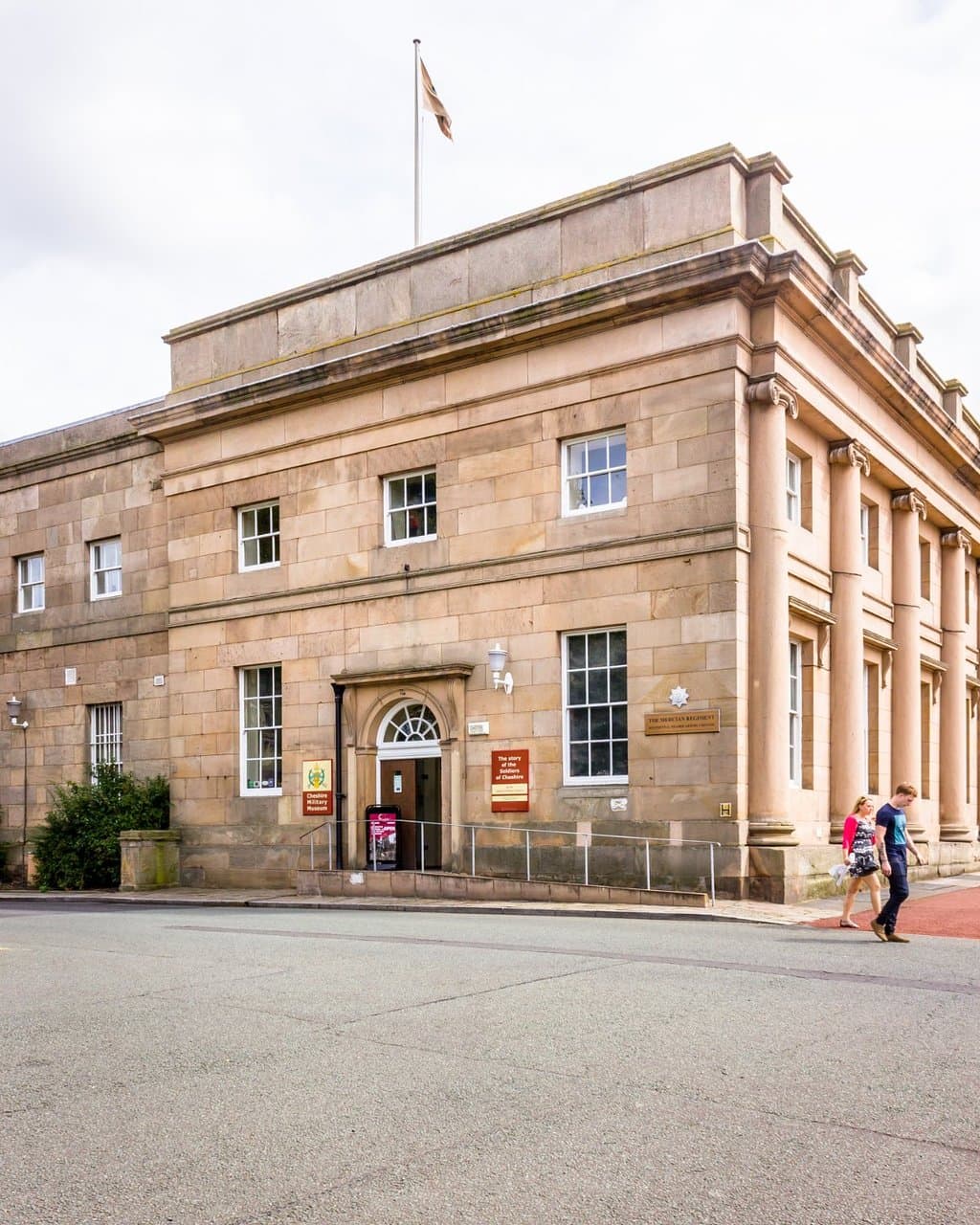 The building.