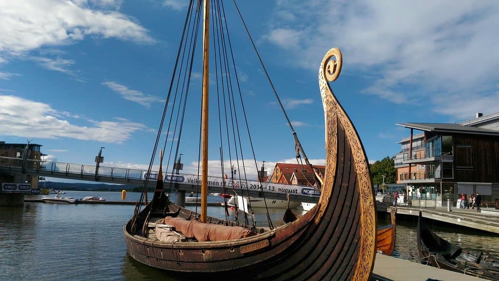 Saga Oseberg Viking Ship Replica