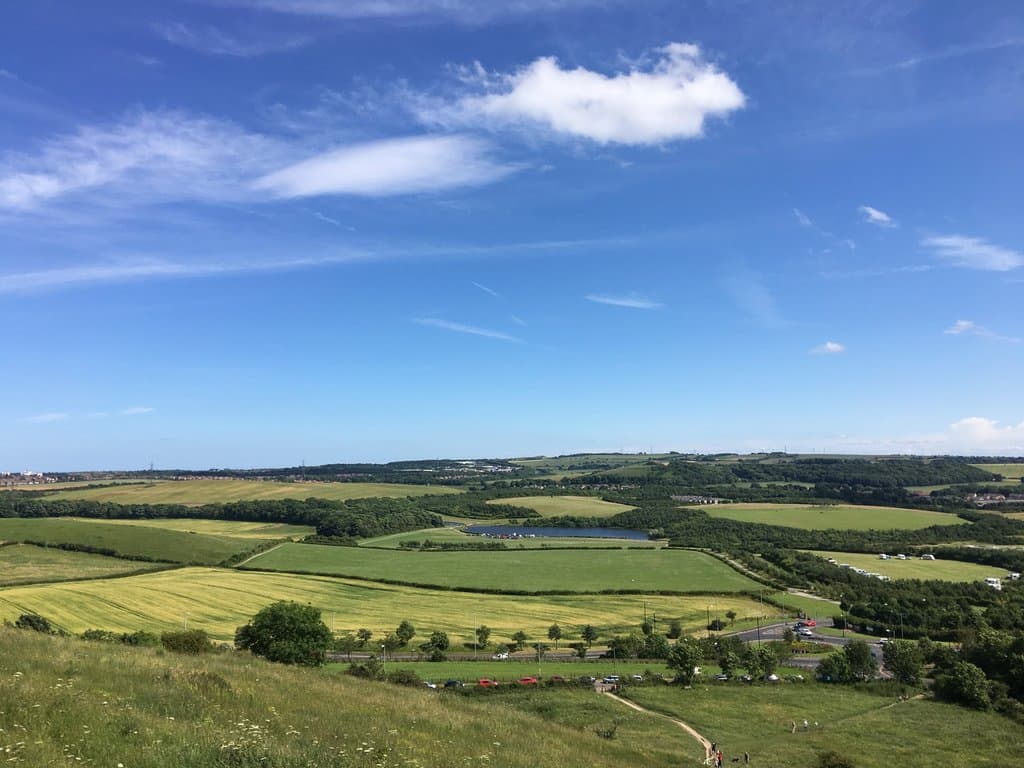 Park from Penshaw Monument