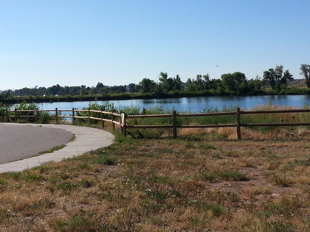 View from the parking lot