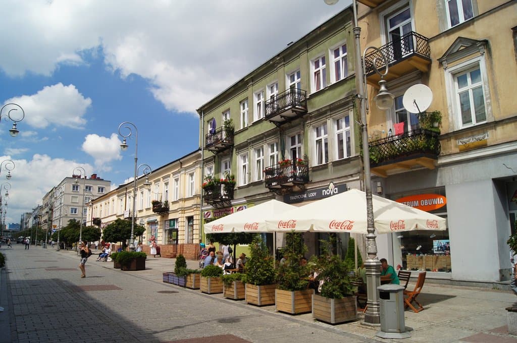 Ulica Sienkiewicza w Kielcach