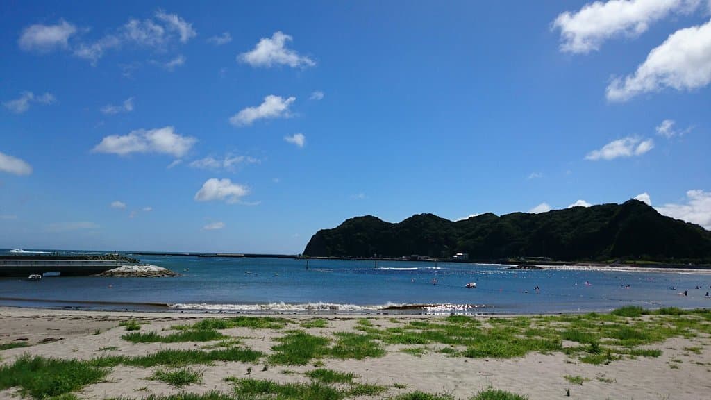 Okitsu Beach Shizuoka Japan
