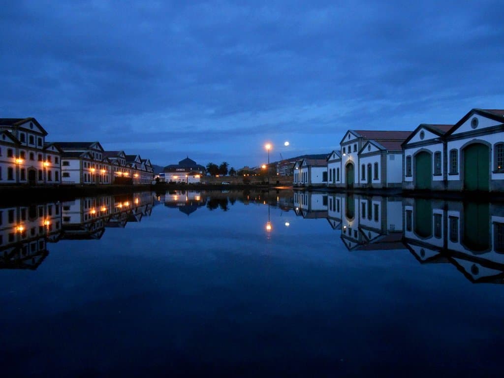 Puerto chico, arsenal de Ferrol