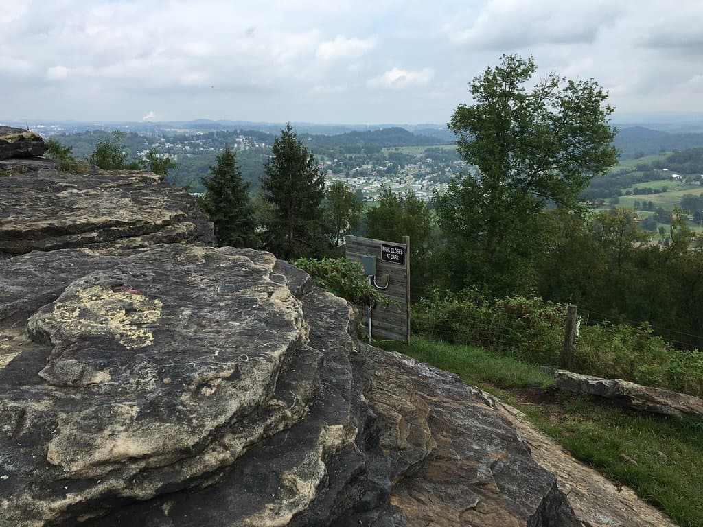 Great view over Morgantown